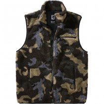 Brandit Teddyfleece Vest Men - Darkcamo - L