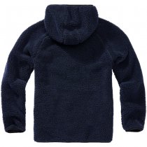 Brandit Teddyfleece Worker Jacket - Navy - S