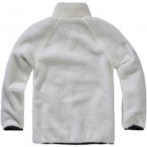 Brandit Teddyfleece Troyer - White - XL