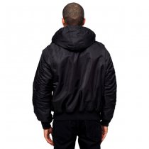 Brandit CWU Jacket hooded - Black - L