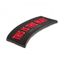 JTG This is the Way Rubber Patch - Color