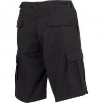 MFH US Bermuda Shorts Ripstop - Black - M