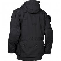 MFHHighDefence SMOCK Commando Jacket Ripstop - Black - 3XL