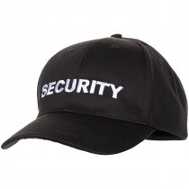 MFH US Ballcap Size Adjustable SECURITY - Black