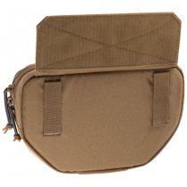 Clawgear Drop Down Velcro Utility Pouch - Coyote