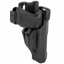 BLACKHAWK T-Series L3D Duty Holster Glock 17/19/22/23/31/32/45/47 RH - Black