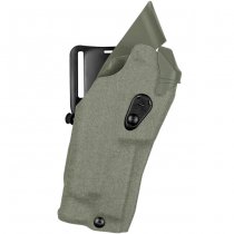 Safariland 6390RDS ALS Mid-Ride Holster STX Tactical Sig Sauer P320 X-Carry RedDot & TacLight - Olive - Right