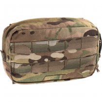 Clawgear Medium Horizontal Utility Pouch Core - Multicam