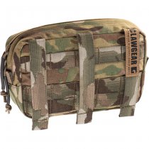 Clawgear Medium Horizontal Utility Pouch Core - Multicam