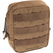 Clawgear Medium Vertical Utility Pouch Core - Coyote