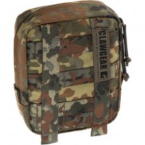 Clawgear Medium Vertical Utility Pouch Core - Flecktarn