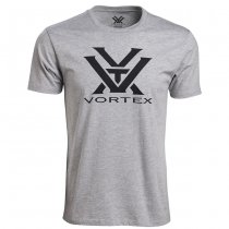 Vortex Optics Core Logo T-Shirt - Grey - XL