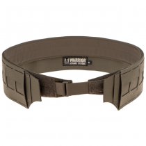 Warrior Laser Cut Low Profile MOLLE Belt - Ranger Green - L