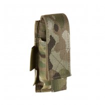 Warrior Single Closed 9mm Pistol Magazine Pouch - Multicam