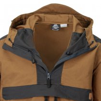 Helikon-Tex Woodsman Anorak Jacket - Earth Brown / Black B - M