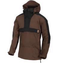 Helikon-Tex Woodsman Anorak Jacket - Earth Brown / Black B - L