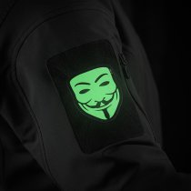 M-Tac Anonymous Print Patch - Glow in the Dark