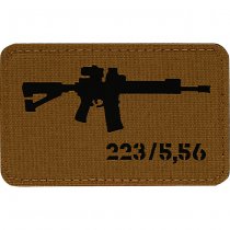 M-Tac AR-15 223/5.56 Laser Cut Patch - Coyote