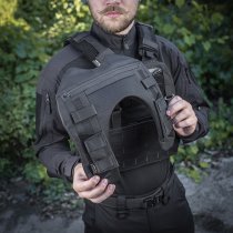 M-Tac Cuirass QRS Plate Carrier Shoulder Damper - Black