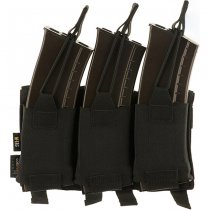 M-Tac Elastic Triple Magazine Pouch Elite - Black