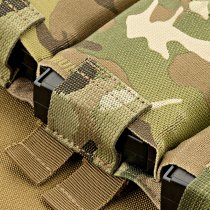 M-Tac Elastic Triple Magazine Pouch Elite - Multicam