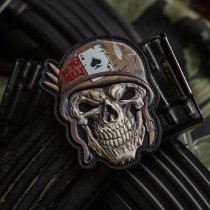 M-Tac Helmet Skull Print Patch - Coyote