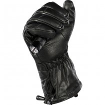 M-Tac Leather Winter Gloves - Black - XL