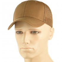 M-Tac Mesh Flex Ripstop Baseball Cap - Coyote - L/XL