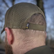 M-Tac Mesh Flex Ripstop Baseball Cap - Dark Olive - S/M