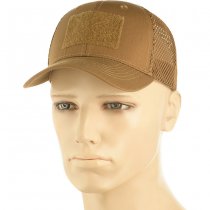 M-Tac Mesh Flex Ripstop Baseball Cap Velcro - Coyote - L/XL