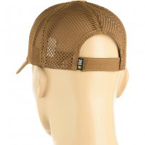 M-Tac Mesh Flex Ripstop Baseball Cap Velcro - Coyote - S/M