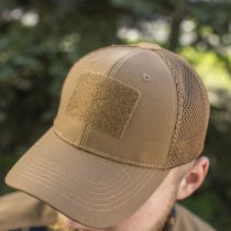 M-Tac Mesh Flex Ripstop Baseball Cap Velcro - Coyote - S/M