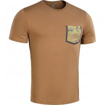 M-Tac Pocket T-Shirt 93/7 - Coyote - L