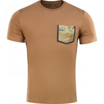 M-Tac Pocket T-Shirt 93/7 - Coyote - M