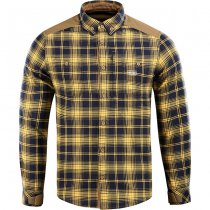 M-Tac Redneck Shirt - Navy Blue / Yellow - XL - Regular