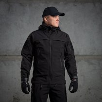 M-Tac Soft Shell Police Jacket - Black - L