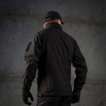 M-Tac Soft Shell Police Jacket - Black - L