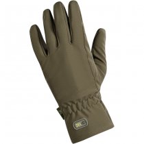 M-Tac Soft Shell Winter Gloves - Olive - S