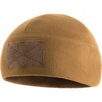 M-Tac Tactical Fleece Watch Cap Beanie & Patch Panel - Coyote