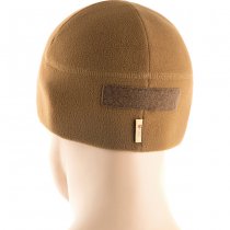 M-Tac Tactical Fleece Watch Cap Beanie & Patch Panel - Coyote - XL