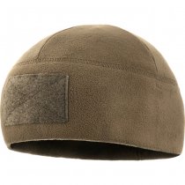 M-Tac Tactical Fleece Watch Cap Beanie & Patch Panel - Dark Olive - L