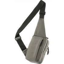 M-Tac Tactical Shoulder Bag Chest Sling Pack & Velcro - Melange Grey