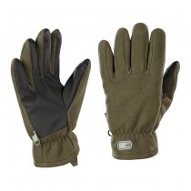 M-Tac Thinsulate Fleece Gloves - Olive - M