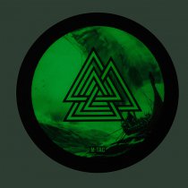 M-Tac Valknut Drakkar Round Patch - Glow in the Dark