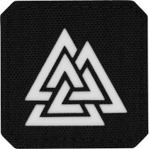 M-Tac Valknut Laser Cut Square Patch - Black/GID