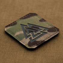 M-Tac Valknut Laser Cut Square Patch - Multicam