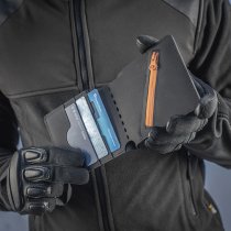 M-Tac Wallet Slim Elite Gen.II - Black/Orange