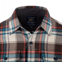 Helikon-Tex Greyman Shirt Nylon Sorona Blend - Coral Crimson Checkered - M