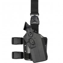 Safariland 7305RDS 7TS ALS/SLS Tactical Holster Glock 17 RedDot & TacLight - Black - Left