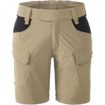 Helikon-Tex Women's OTS Outdoor Tactical Shorts 8.5 - Black - XS